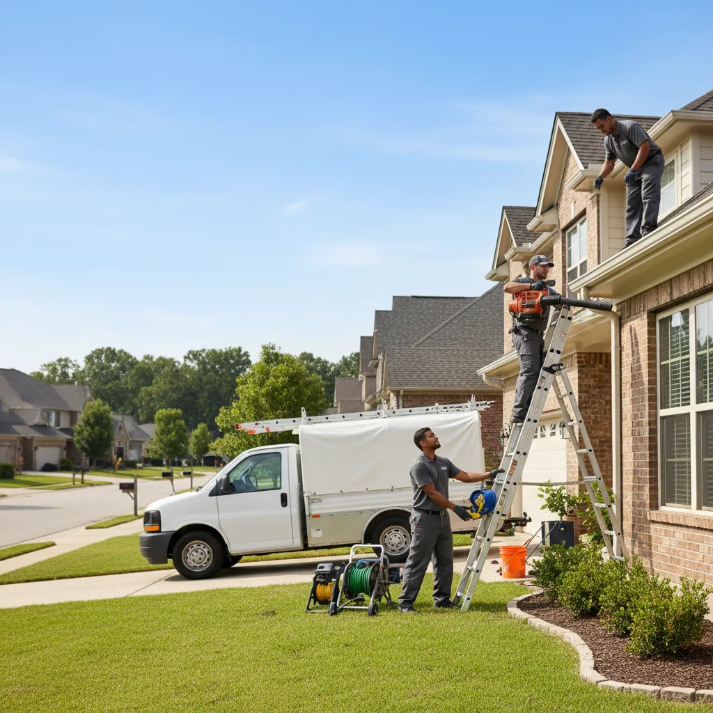 Home Gutter Service in Denison, TX near me
